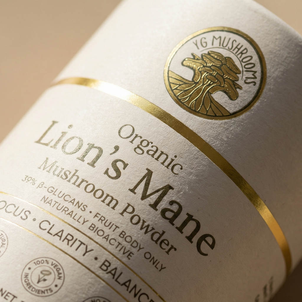 Lion’s Mane Mushroom Powder Australia | YG Mushrooms