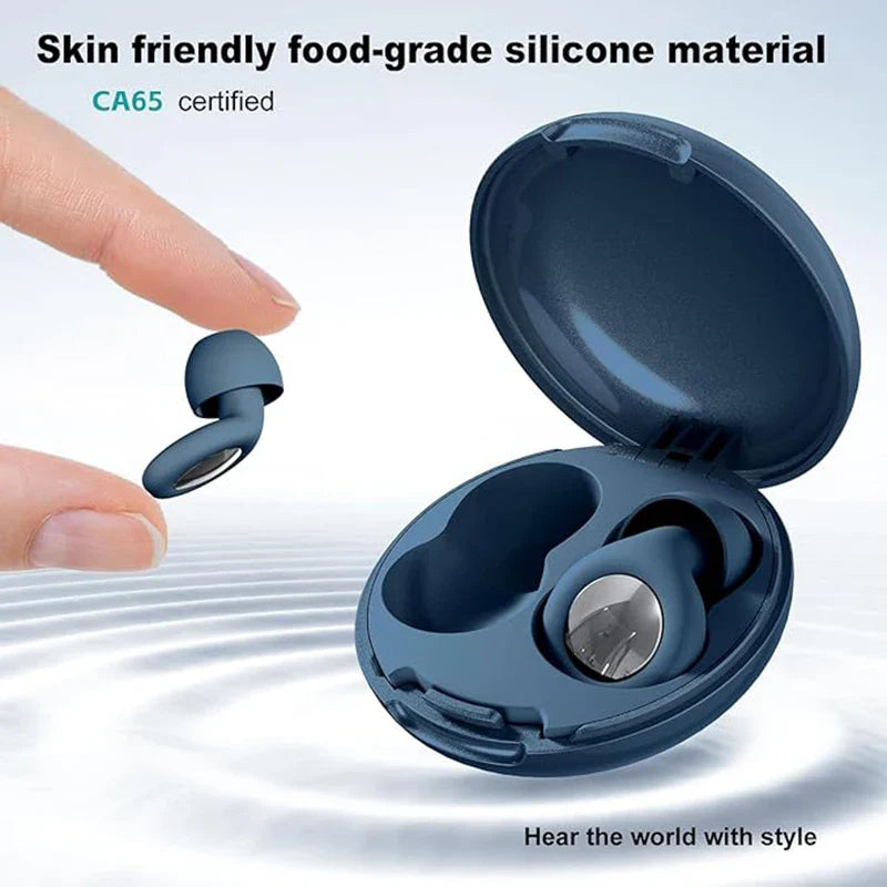 On The Nose Co. Sleep Ear Plugs | 35dB Noise Reduction | Reusable Silicone Ear Plugs