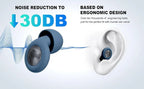 On The Nose Co. Sleep Ear Plugs | 35dB Noise Reduction | Reusable Silicone Ear Plugs