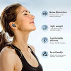 On The Nose Co. Sleep Ear Plugs | 35dB Noise Reduction | Reusable Silicone Ear Plugs