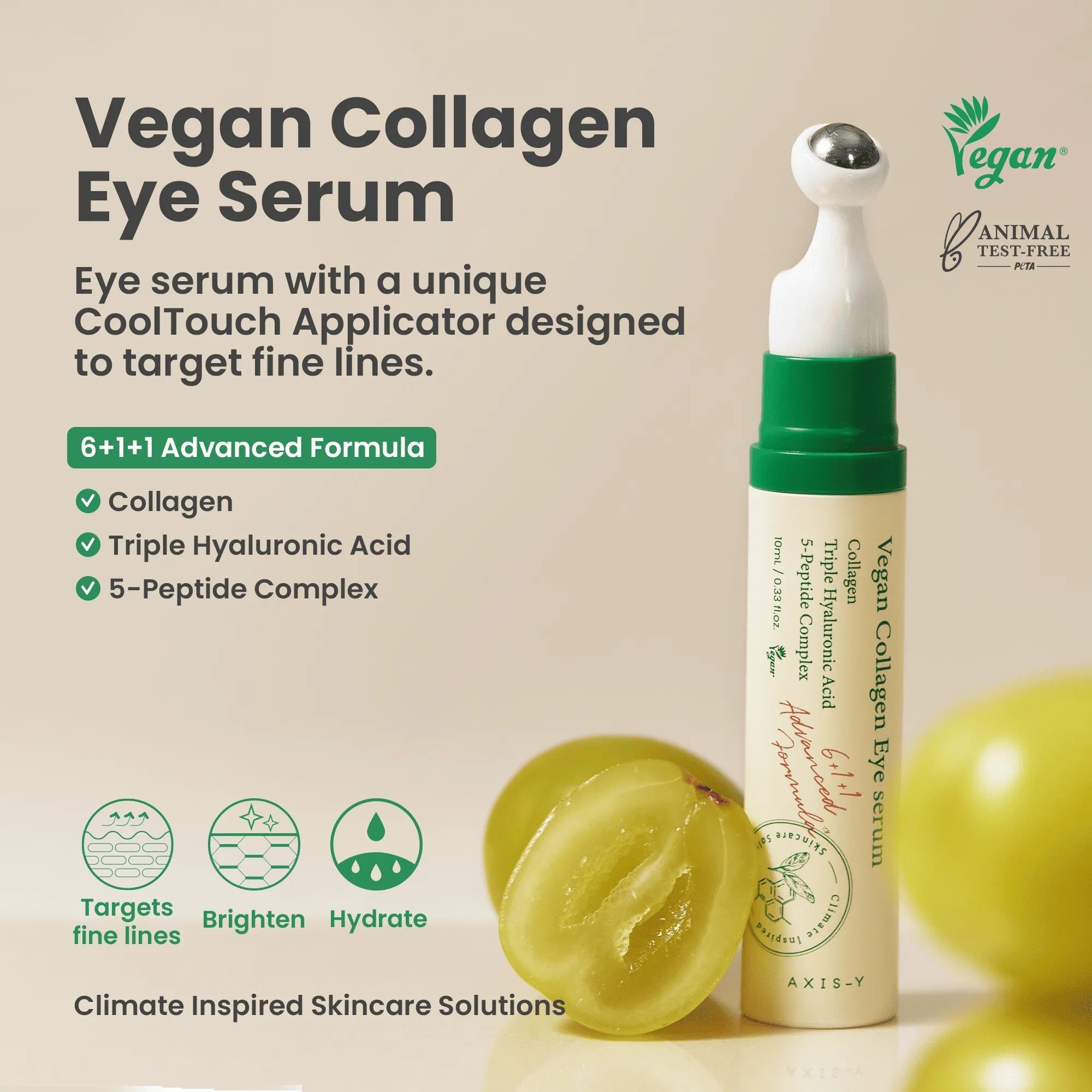 AXIS-Y Vegan Collagen Wrinkle Eye Serum (10ml)