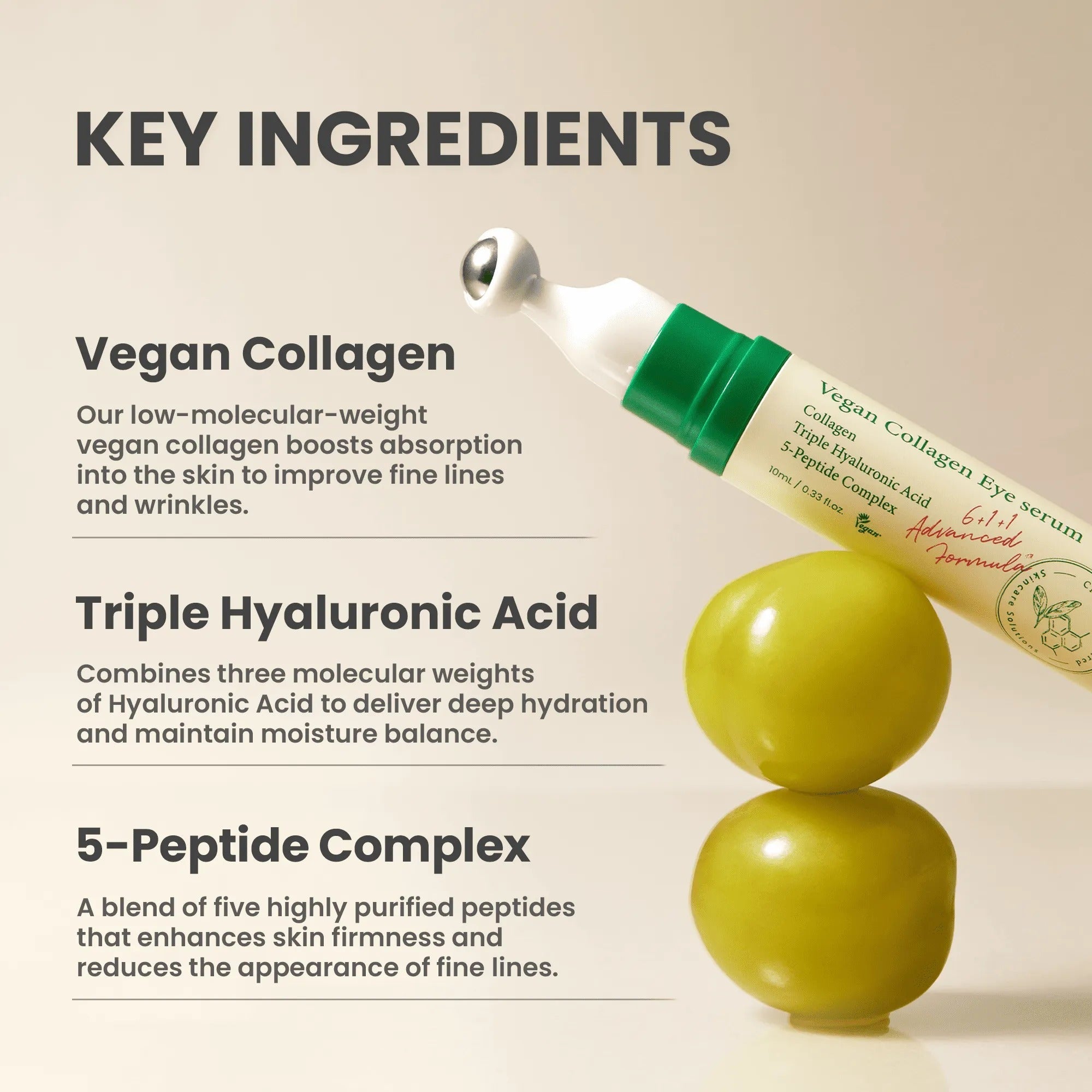 AXIS-Y Vegan Collagen Wrinkle Eye Serum (10ml)