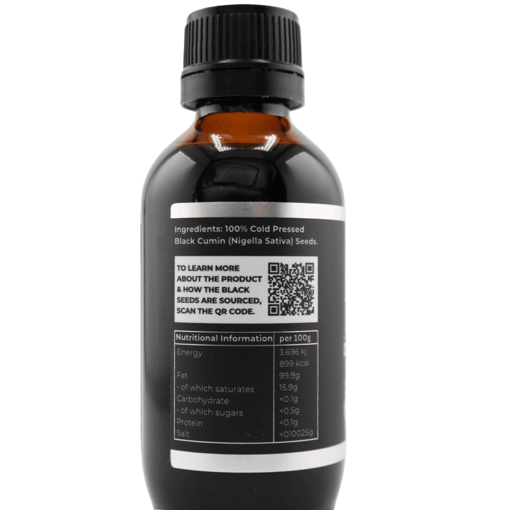 UNFILTERED BLACK SEED OIL, BEYOND ORGANIC – 200ML