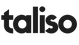 The wordmark 'taliso' appears in a bold black sans-serif type on a plain white background.